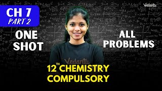 12th Chemistry |Chapter 7 Book Back Compulsory Important Problems|Public Exam 2025 | Shravanee ma'am