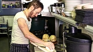 Ollie Dabbous Makes Celeriac + Muscat Grape Dish