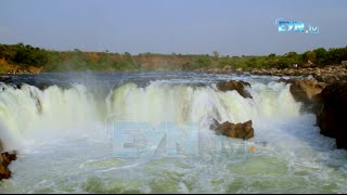 Beautiful Waterfall and Marble Rocks - Dhuandhar \u0026 Bhedaghat - Middle of India