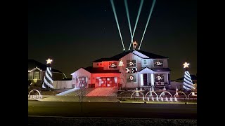 Candy Cane Lane | SIA | Epic Synchronized Christmas Light Show | A Very Merry Meridian 2024