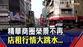 人潮銳減！東區近半店家租金腰斬 士林商圈下跌逾6成｜非凡財經新聞｜20210627