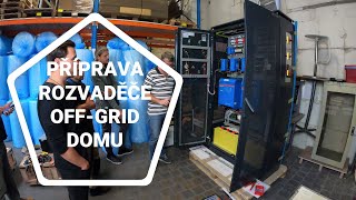 Příprava rozvaděče s bateriemi do off-grid (ostrovního) domu | ČSDŮM