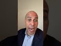 Senator Cory Booker Answers A Question On Marijuana Justice