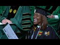 disabled college grad delivers inspirational speech