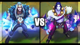 Freljord Sylas vs Lunar Wraith Sylas Epic Skins Comparison (League of Legends)