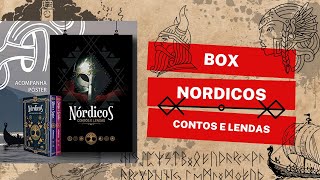 Box Nórdicos: Os Melhores Contos e Lendas - 2 Volumes (Marcador de Páginas + Poster)