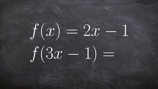 Learn how to evaluate a function using an expression