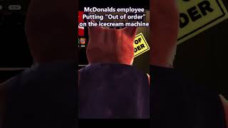 When the ice cream machine is broken again at McDonalds ( Vtuber Meme )