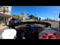 Monaco Formula One Grand Prix Circuit on a normal day