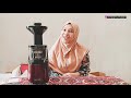 hurom slow juicer unboxing harga bagus kualitas mantap garansi 10 tahun