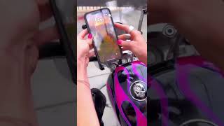 【Lamicall】This was easy to clip on, easy to remove phone and very sturdy. #Lamicall bike phone mount