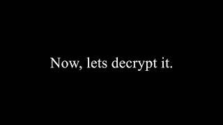 Python Project - XOR Encryption