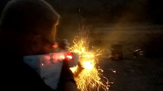 Electromagnetic Plasma Rifle (Night Time Test Fire)