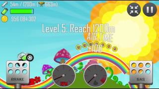 GOOD GAMES TO  PLAY★Hill Climb RACING ELECTRIC CAR ON RAINBOW ROAD★GAMEPLAY