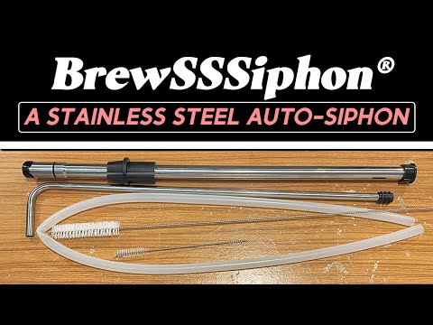 Testing A Stainless Steel Auto Siphon Brewsssiphon Youtube
