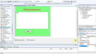 FileSystemWatcher in C#.net | iTechsoftwareacademy