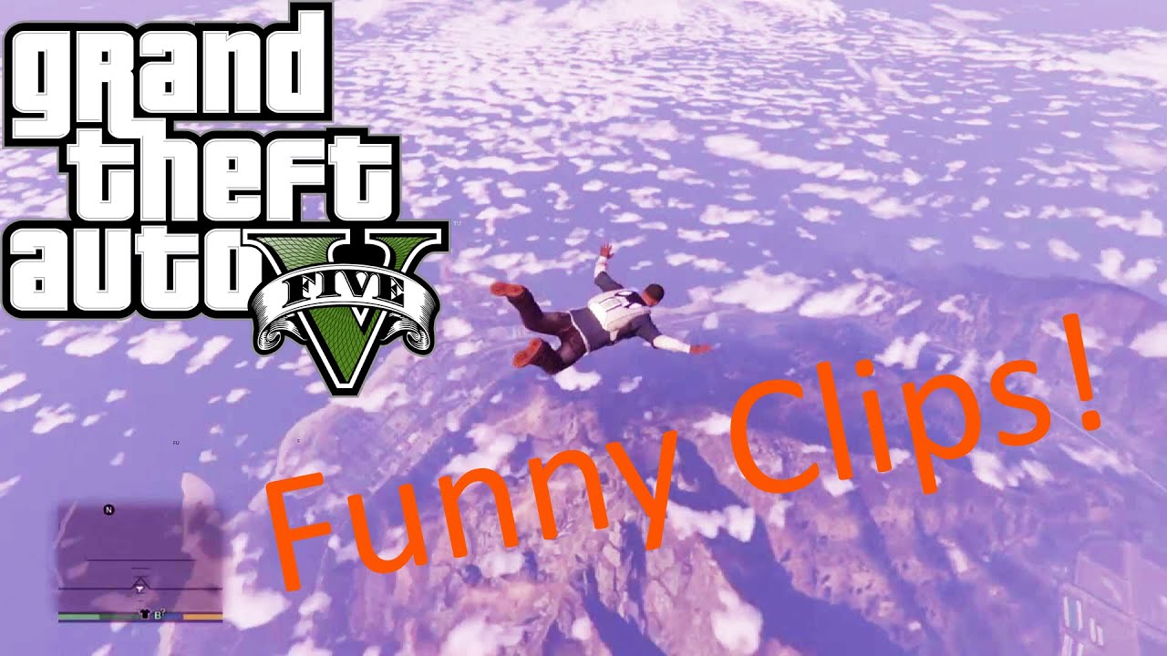 Gta V Funny Random Clips Youtube
