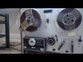 vintage akai x 200d 4 track 100w reel to reel stereo analog tape deck japan nice