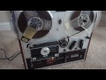 vintage akai x 200d 4 track 100w reel to reel stereo analog tape deck japan nice