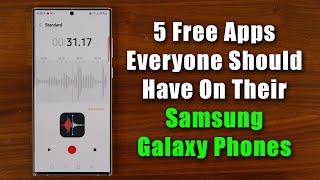 5 Apps Everyone Should Have On Their Samsung Galaxy Smartphone! (Free)