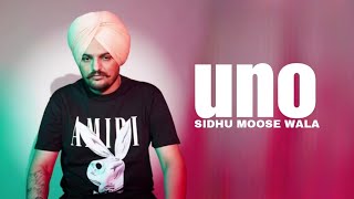 UNO 2025 - SIDHU MOOSE WALA (OFFICIAL VIDEO)