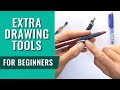 Upgrade Your Art! The EXTRA Drawing Tools I Recommend For Beginners Learning To Draw