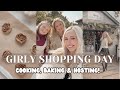 AUTUMN VLOG! Host an Autumn evening & shop with me! Candle painting | Garden Centre trip | Baking