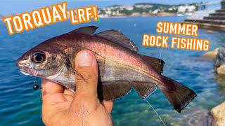 Torquay Rock Fishing - Summer LRF on Haldon Pier