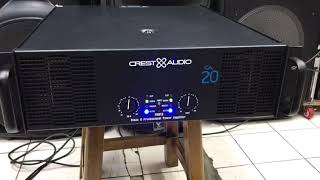 Test Power Crest Audio CA 20