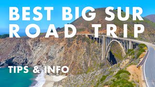 Best 6 Stop Big Sur Road Trip along PCH in California