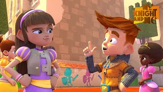 My Knight and Me 🏰 Season 1 🚨 Marathon 🚨 Animation for Kids