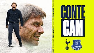 Antonio Conte's touchline REACTIONS to Everton win | CONTE CAM | Spurs 2-0 Everton