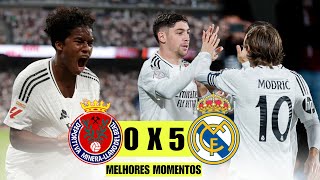 ENDRICK AMASSA EM CAMPO | DEPORTIVA MINERA 0 x 5 REAL MADRID | MELHORES MOMENTOS | COPA DO REI