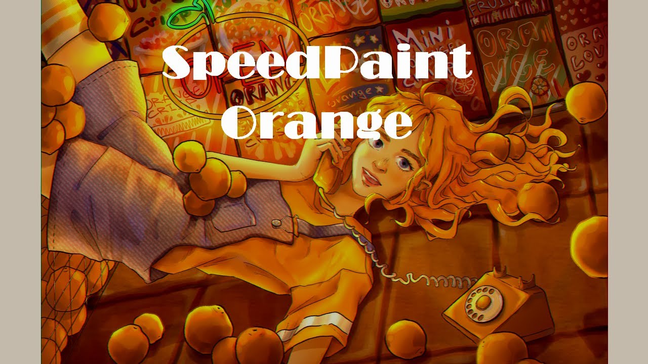 Speedpaint Orange Sai Youtube