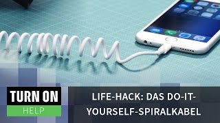 Life-Hack: Das Do-it-yourself-Spiralkabel - HELP - 4K