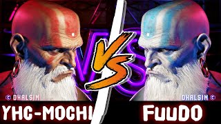 SF6 - YHC-Mochi (Dhalsim) vs Fuudo (Dhalsim) - Street fighter 6