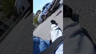 Girl biker survives the worst day of her life 😱 (via sevvalpromax/ig)