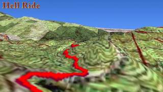 Hell Ride 2016 Bike For Bender 3D Map Route