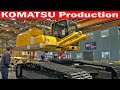 KOMATSU Production, Excavator Manufacturing