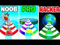 NOOB vs PRO vs HACKER | In Aquapark.io | With Oggy And Jack | Rock Indian Gamer |