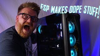 A Case For FSP  - CMT520 RGB PC Case Review