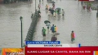 BT: Ilang lugar sa Cavite, baha na rin