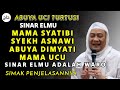 SINAR ELMU ADALAH WARO - ABUYA UCI TURTUSI CILONGOK