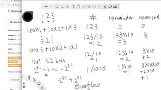LeetCode Tutorial 7. Reverse Integer