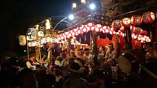 館山地区合同祭礼 百年祭 2018.8.2①