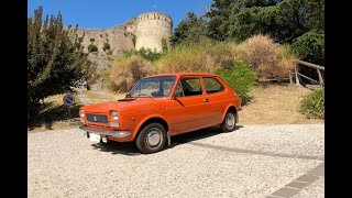 Fiat 127 tra Castrocaro - Rocca delle caminate - Meldola