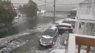 NWS calls Nor'easter "life and death" situation for part of East Coast