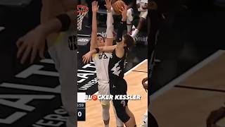 Kessler BLOCK Zubac - NBA highlights | #Shorts