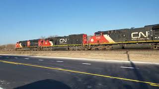 10/29/2022 CNNB CN 3880, CN 5409, CN 3195 @TrainswithAndy