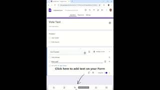 How to create a voting form using Google Forms